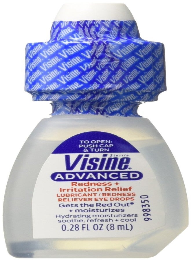Visine Advanced Relief Eye Drops, 0.28 Fl Oz - Image 1